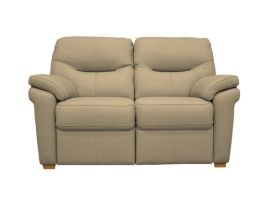 G Plan Seattle 2 Seater Sofa with Show Wood