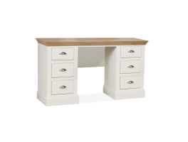 Downton Bedroom Double Pedestal Dressing Table
