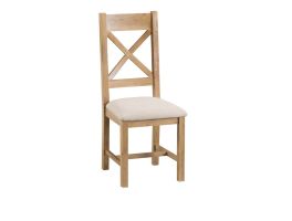 Kendall Cross Back Chair Fabric