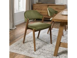 Shoreditch Upholstered Dining Chair Cedar Velvet