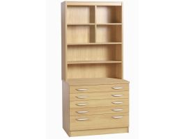 Home Office A2 Plan Chest With Deep Lower Drawer