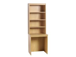 Home Office Small Desk With OSD Hutch