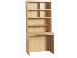 Home Office Medium Desk With OSF Hutch