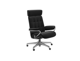 Stressless London Office Chair with Adjustable Headrest Quick Ship
