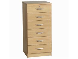 Home Office Six Drawer Unit