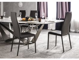 Cattelan Italia Norma Couture High Back Dining Chair
