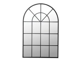 Window Metal Frame Mirror