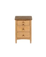 Medway 3 Drawer Bedside