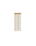 Downton Bedroom 5 Drawer Narrow Chest