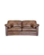 Alexander & James Bailey 2 Seater Sofa upholstered in Byron Tumbleweed Leather