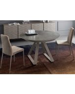 Calligaris Atlante Round Extending Dining Table