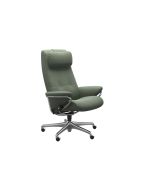 Stressless Berlin Office Chair in Batick Thyme Green