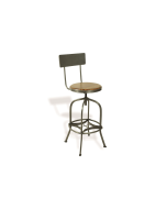 Bluebone Re-Engineered Swivel Bar Stool