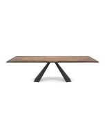 Cattelan Italia Eliot Wood Drive Medium Extending Dining Table