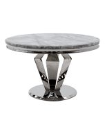 Antibes Grey Round Dining Table