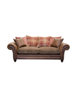 Alexander & James Hudson 3 Seater Pillow Back Sofa