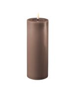 Deluxe Homeart Mocca LED Candle