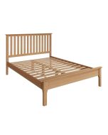 Scandi Bedroom Double Slatted Bed