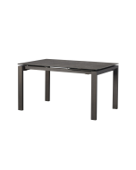 Harris 140cm-180cm Extending Dining Table (Dark Grey)