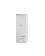 Pembroke Tall 2 Drawer Wardrobe