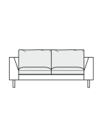 SITS Tokyo 2 Seater Sofa