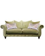 Alexander & James Utopia Pillow Back 2 Seater Fabric Sofa