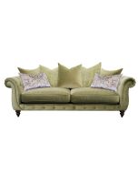 Alexander & James Utopia Pillow Back 3 Seater Fabric Sofa
