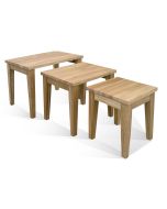 Woodland Living & Dining Nest of 3 Tables