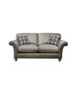 Alexander & James Blake 2 Seater Standard Back Sofa upholstered in Satchel Biscotti Leather