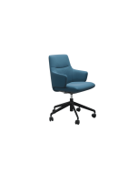 Stressless Mint Low Back Home Office Chair with Arms