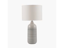 Venus Blue and Grey Ombre Ceramic Table Lamp