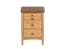 Medway 3 Drawer Bedside