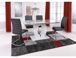 Rhodes 1.5m Marble Effect Dining Table