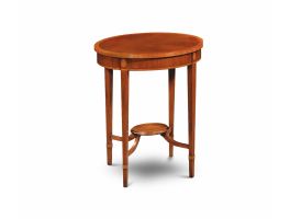 Iain James Occasional Furniture Oval Tea Table