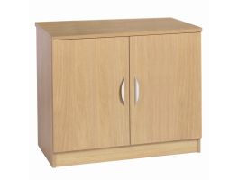 Home Office Large 2 Door Desk Height Cupboard