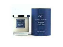 Marmalade of London Glass Jar Candle Bergamot & Soft Rose