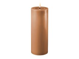 Deluxe Homeart Caramel LED Candle