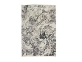 Calvin Klein Balian Silver Black Rug