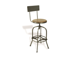 Bluebone Re-Engineered Swivel Bar Stool