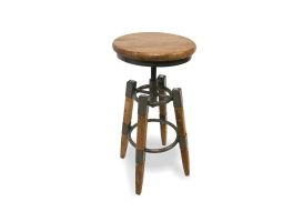 Bluebone Re-Engineered Swivel Stool