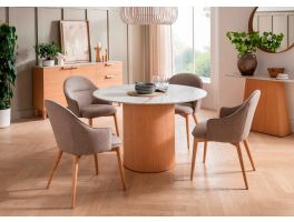 Salerno Round Dining Table