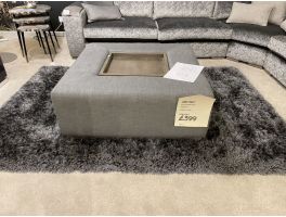 Clearance Atlanta Square Footstool