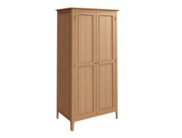 Scandi Bedroom Full Hanging Wardrobe