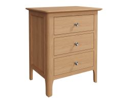 Scandi Bedroom Extra Large Bedside Cabinet