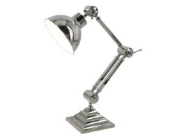 Paulo Table Lamp Nickel Small