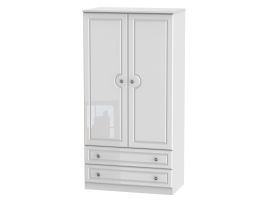 Pembroke 3' Wardrobe with 2 Drawers