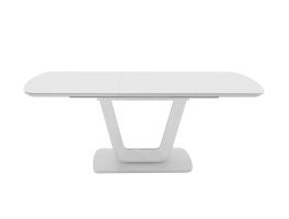 Camaro Extending Dining Table (White Gloss)