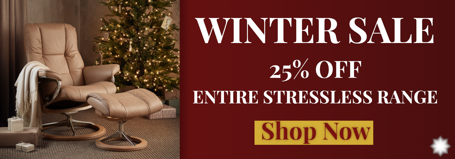 Save 25% off RRP on Stressless